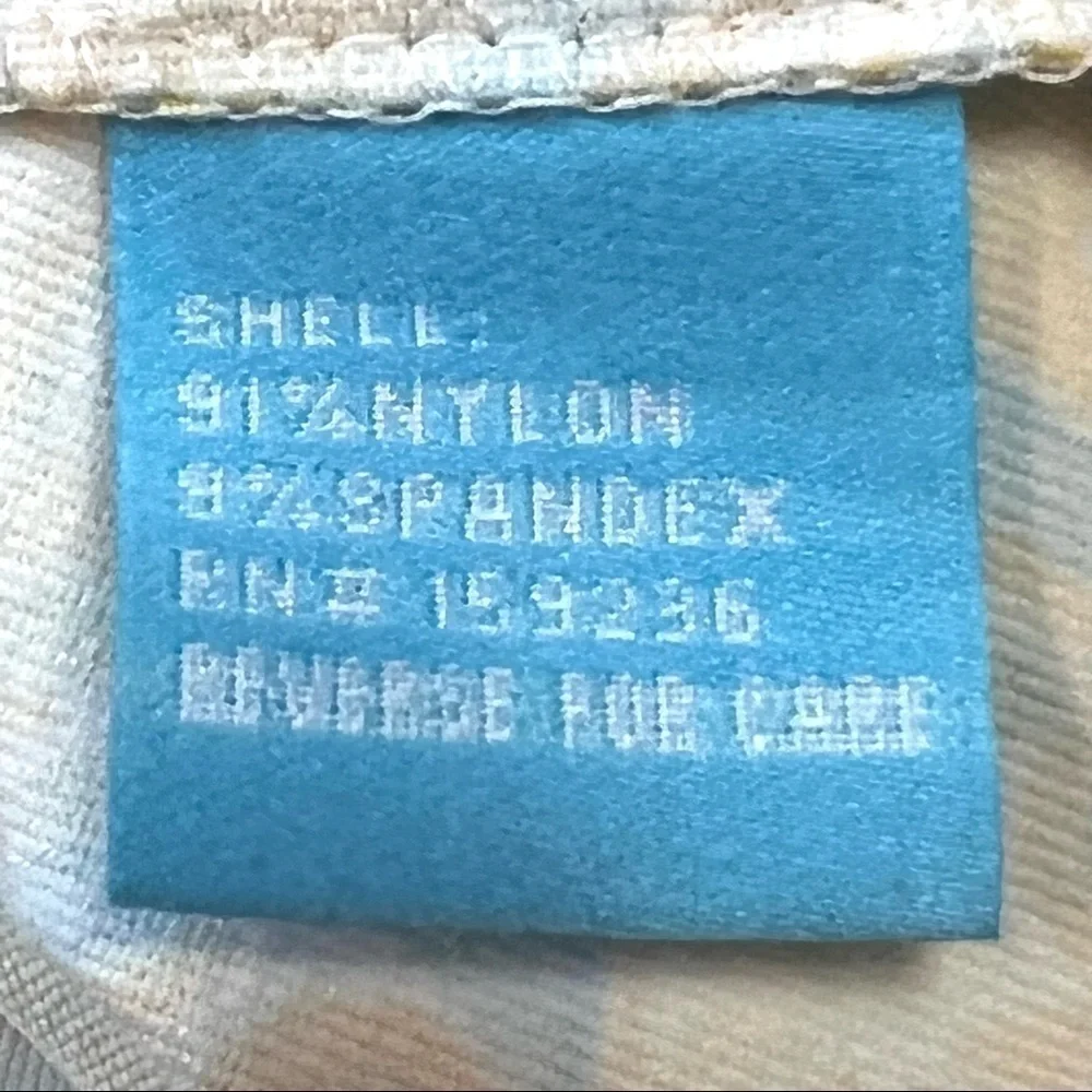 J. McLaughlin Split Neck Printed Stretch Tunic Top - Picture 9 of 10